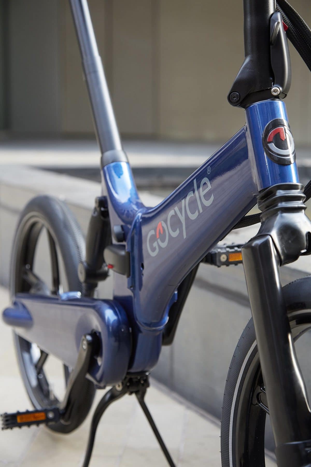 GoCycle GX blau Rahmen