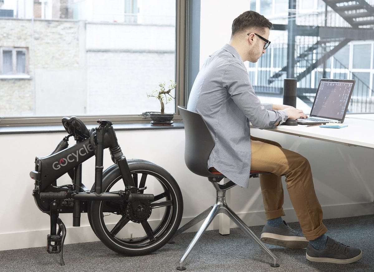 GoCycle GX im Büro