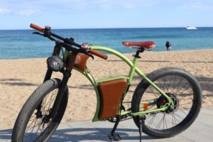Deutschlandstart: Der Blick auf das Muscle E-Bike Rayvolt Torino