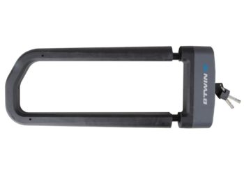Fahrradschloss Bügelschloss DECATHLON BTWIN 940 U schwarz