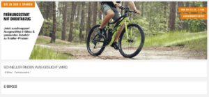 E-Bikes mit bis zu 300 Euro Sofortrabatt bei Frühjahrsaktion von Saturn