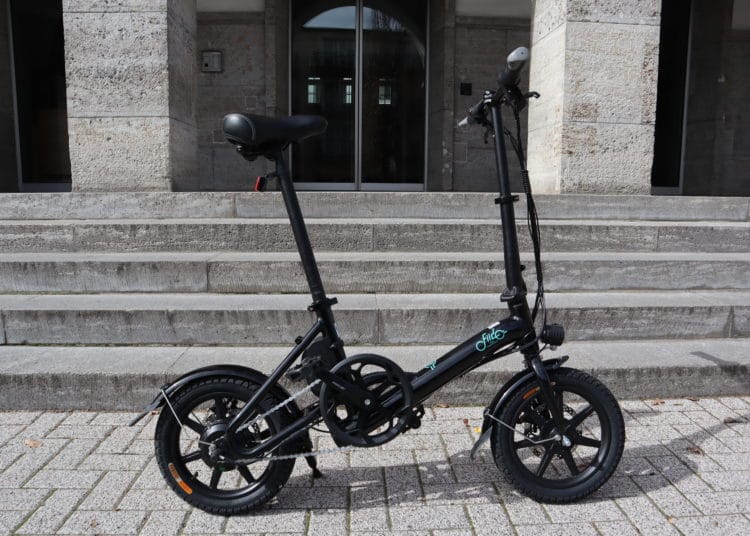 E-Bike Fiido D3 - von der Seite
