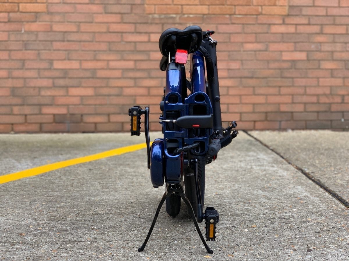 Gocycle GX geklappt hinten | Quelle: Patrick Möller / Boxbike