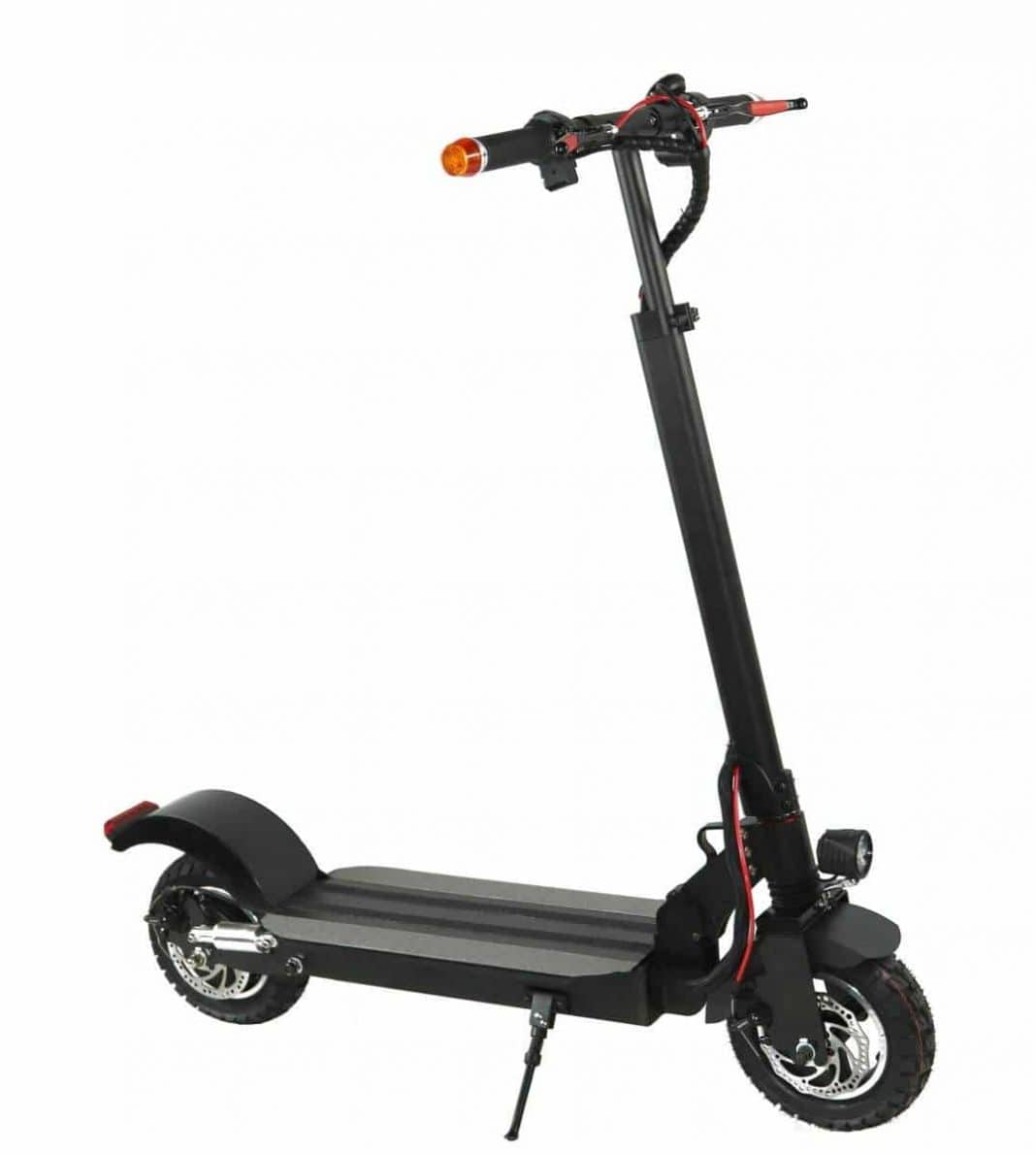 Detailansicht eines E-Scooters IO Hawk Exit-Cross