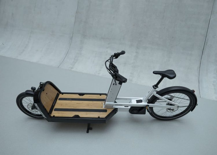 Bergamont E-Cargoville LJ 70 von oben