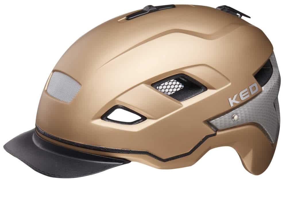KED Fahrradhelm Berlin in der Seitenansicht