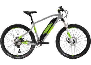 Decathlon - EMountainbikeEST500EMTB275graugelb