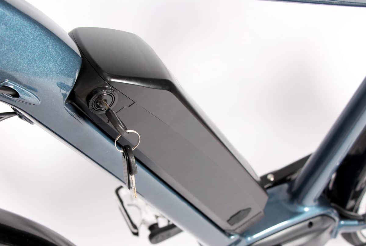 Bafang E-Bike Akku BT F07 am Unterrohr