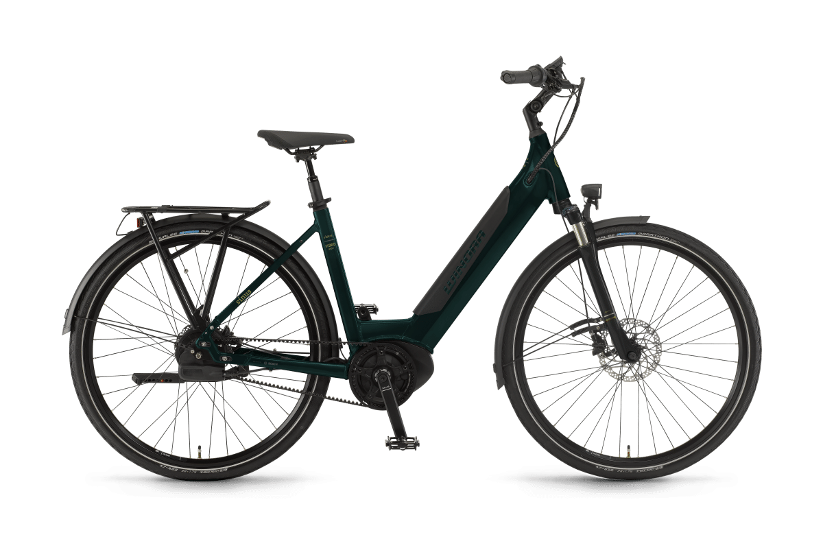 Winora Neuheiten 2020: Winora Sinus iR380 auto in der Seitenansicht