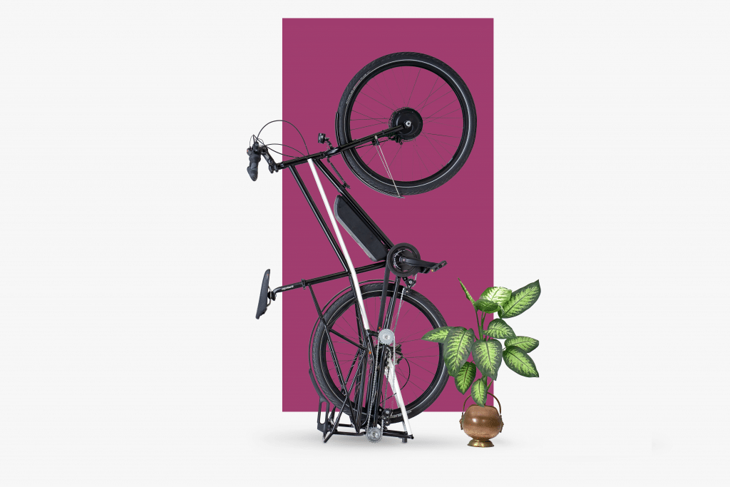 Das Convercycle senkrecht
