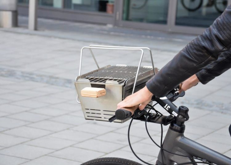 Knister Grill: Der Grill fürs Fahrrad