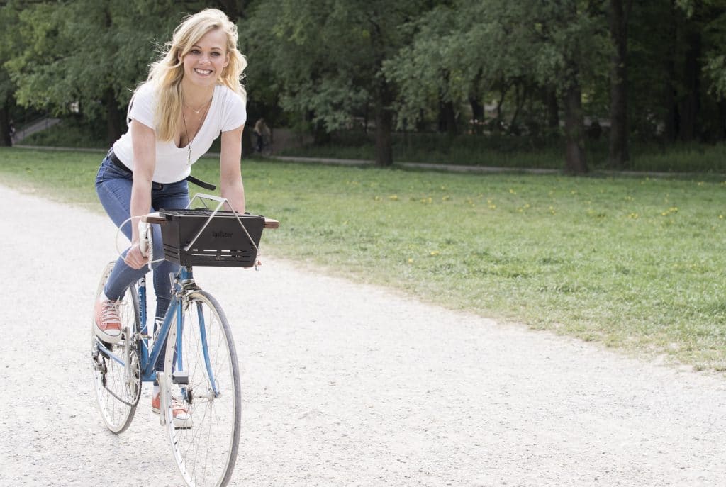 Knister Grill fürs Fahrrad