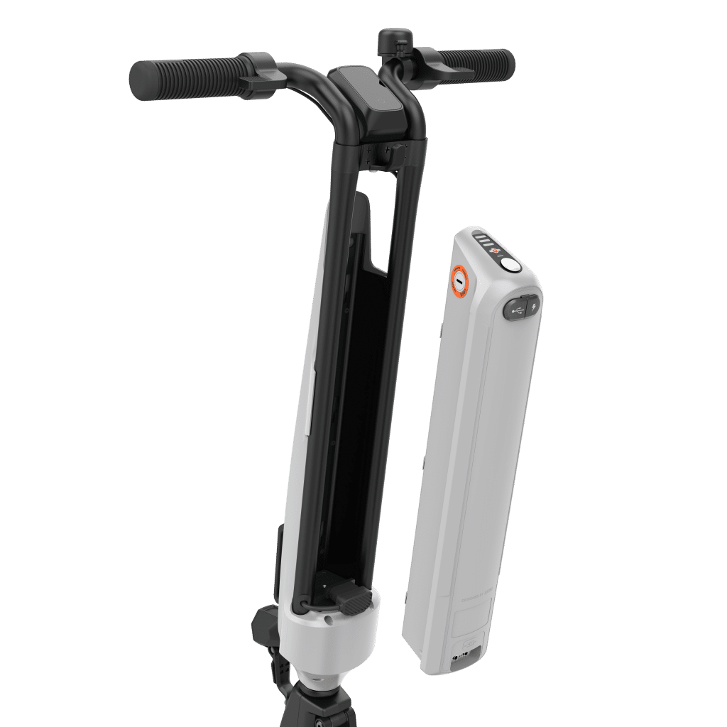 abnehmbarer Akku des Trekstor EG6078 - eBikeNews