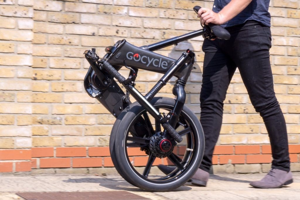 Gocycle GXi zusammengefaltet - eBikeNews