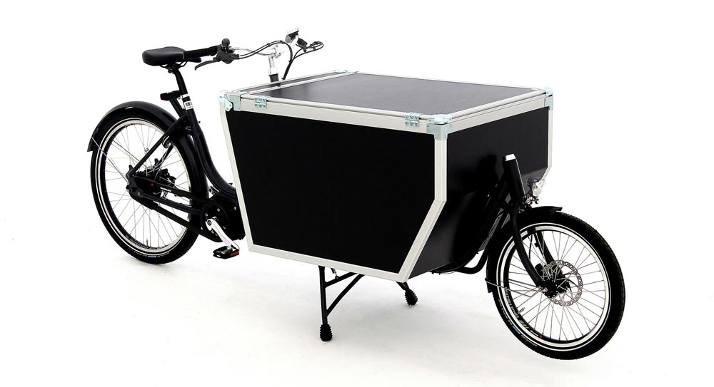 Das Babboe Pro Bike mit zwei Rädern - eBikeNews