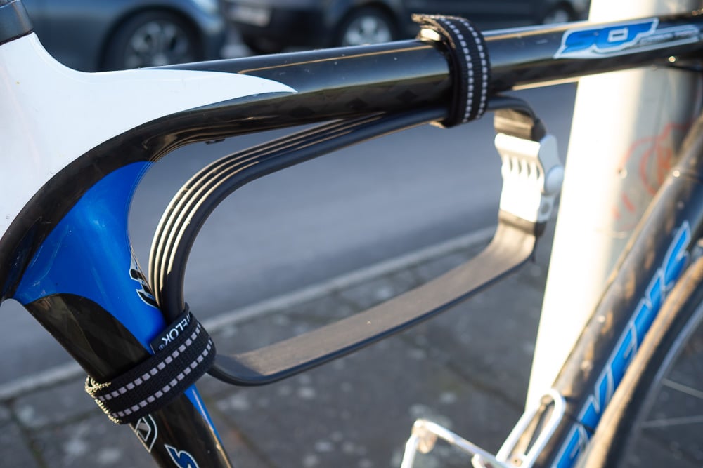 Befestigung LiteLok am Fahrrad - eBikeNews