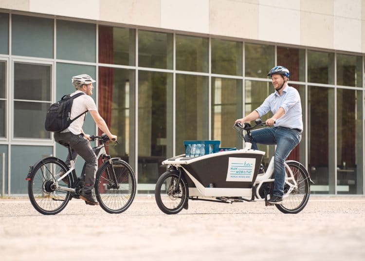 E-Bikes des Projekts Mobiles Hessen 2020