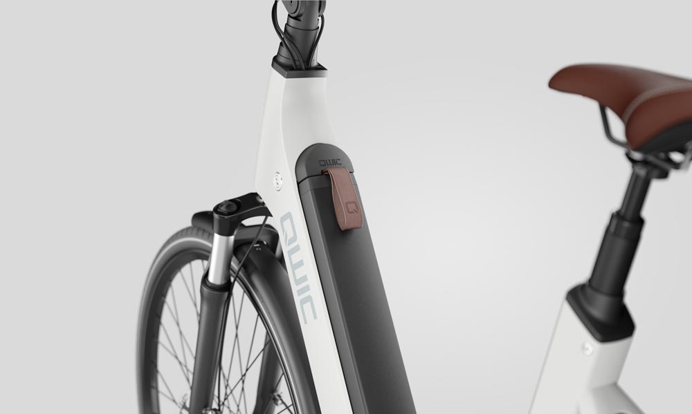 Der Akku des QWIC Premium Q - eBikeNews