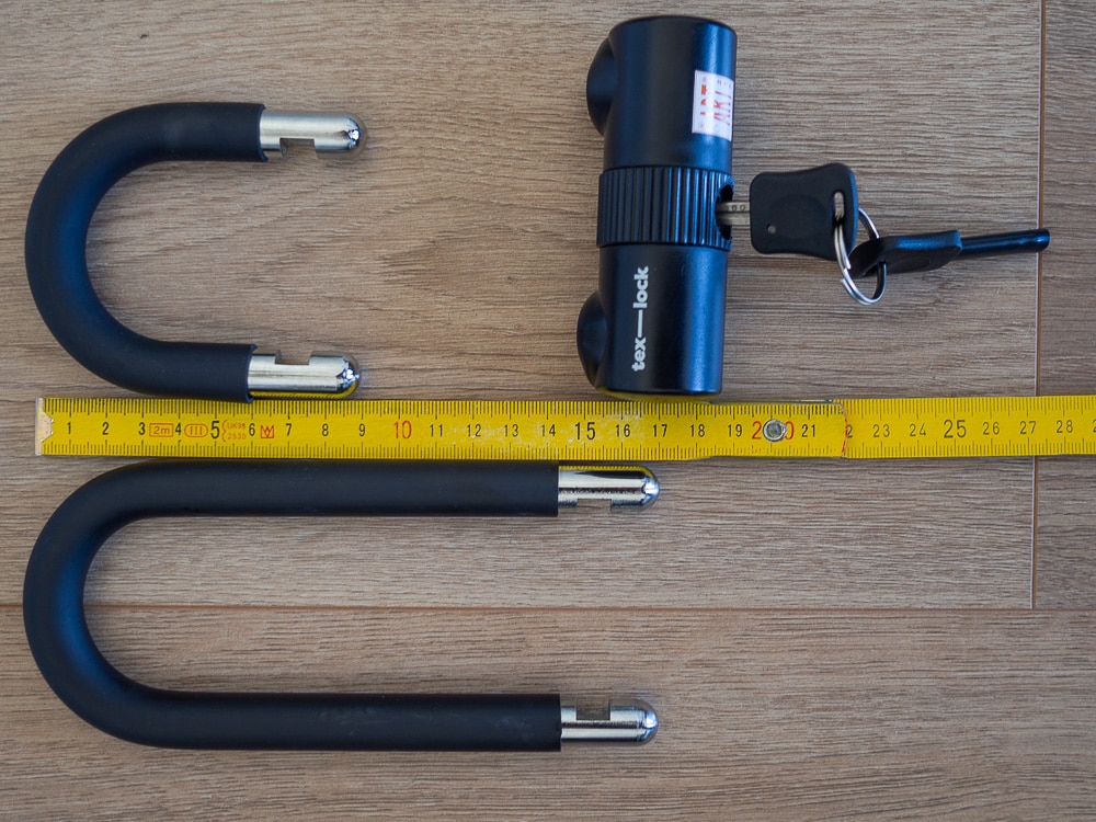 Verschiedene Bügel des Tex-Lock - eBikeNews