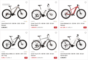 Die besten Onlineshops für E-Bike, Zubehör und Ersatzteile