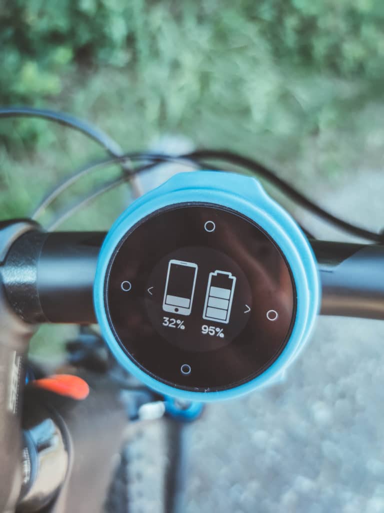 Beeline Velo Navi fürs Fahrrad Akkustand - Test und Erfahrungsbericht