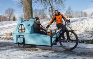 Geht tatsächlich in Serie: Z-Triton ist E-Bike und Hausboot in Einem