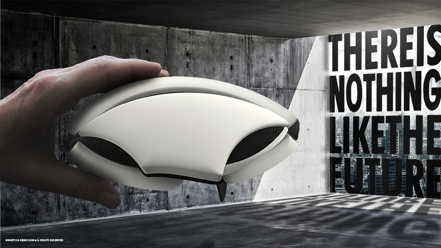 Newton Rider Helm kann man zusammenfalten - eBikeNews