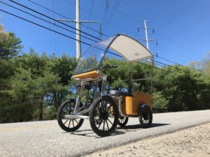 Vier Räder, ein Solardach: Sieht so das E-Bike der Zukunft aus?