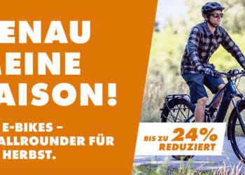 Fahrrad XXL: Viele E-Bikes mit bis zu 32 Prozent Rabatt erhältlich - eBikeNews