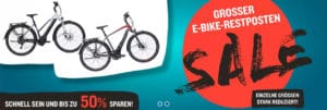 Schnäppchenalarm: Radwelt-Shop gibt bis zu 50 Prozent Rabatt auf E-Bike-Restposten