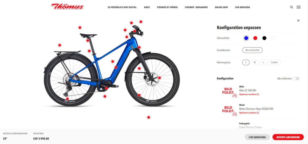Konfigurator Thömus - eBikeNews