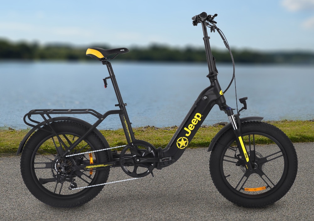 Fold E-Bike FR 7000: Neues E-Klapprad von Jeep - eBikeNews