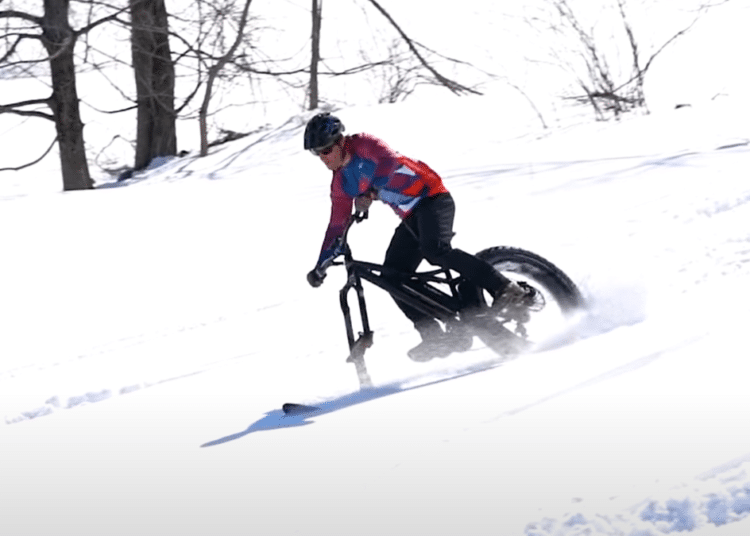 E-Fatbike | Winter - FatBikeSkiVideo