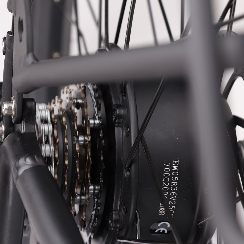 Heckantrieb am Jeep Trekking-E-Bike - eBikeNews