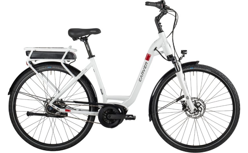 Carver E-Cityzen weiß - eBikeNews