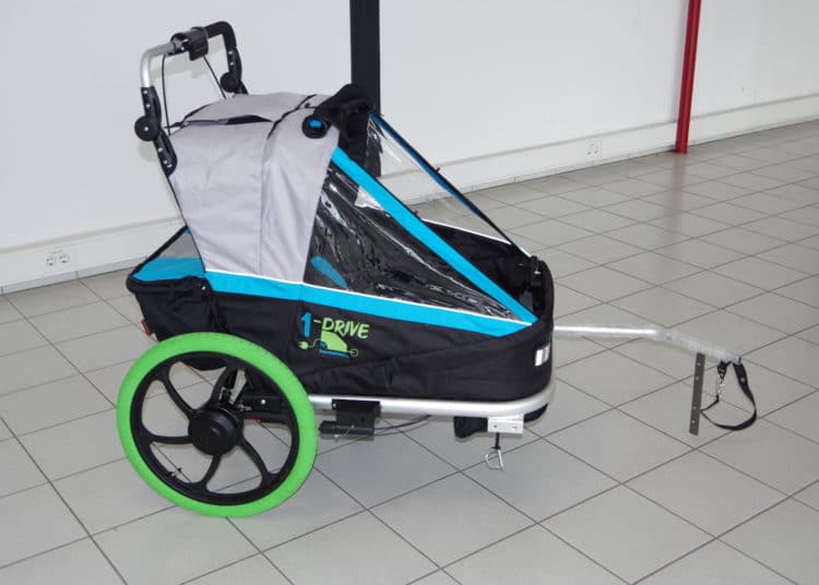 1-Drive E-Fahrradanhänger - eBikeNews
