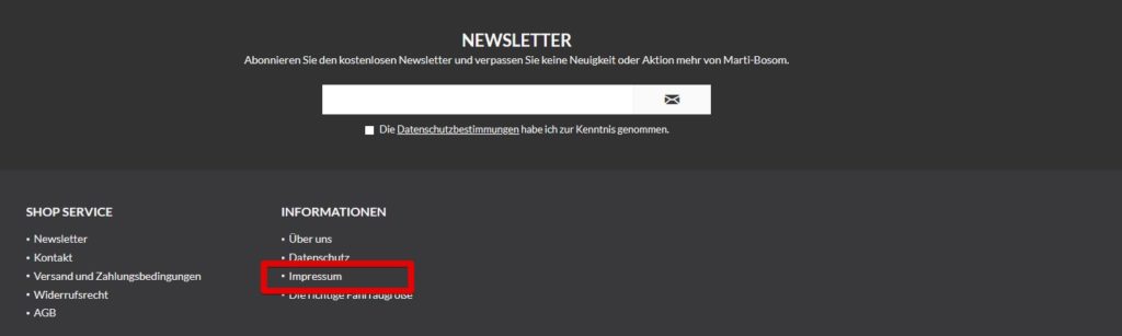 Gefälschtes Impressum bei Fakeshops für e-Bikes - eBikeNews