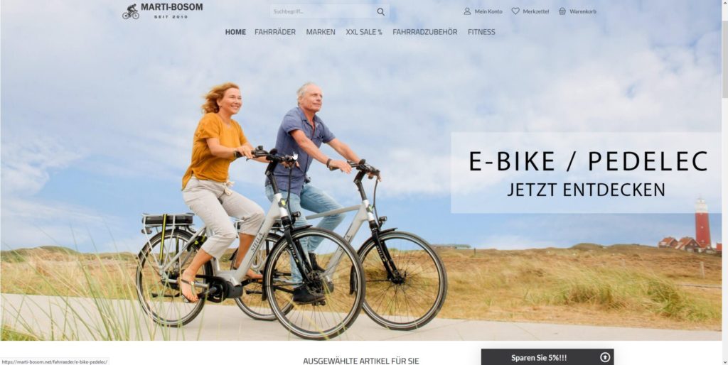 Amazon | Betrug | E-Bike - Marti Bosom