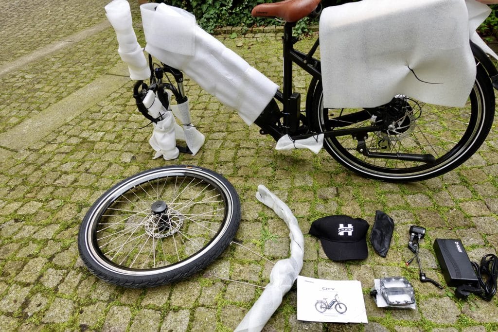Cargo-E-Bike | City E-Bike | Federgabel - DSC06403