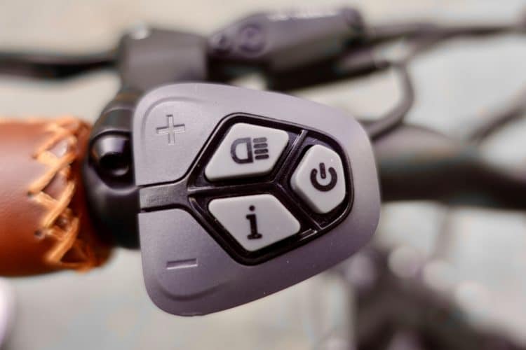 Himiway City Pedelec Bedienteil | Quelle: eBikeNews