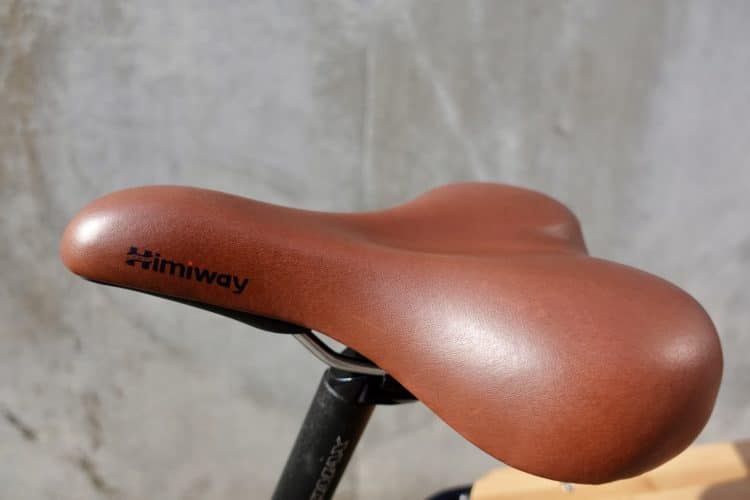 Himiway City Pedelec Sattel | Quelle: eBikeNews