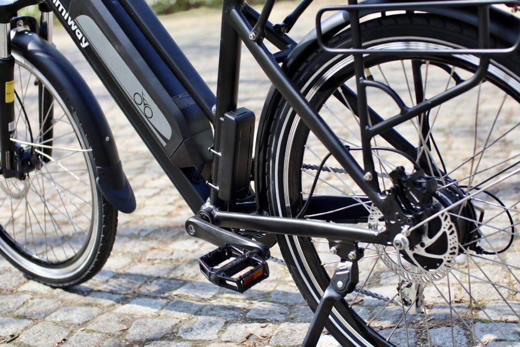 Cargo-E-Bike | City E-Bike | Federgabel - IMG 3494