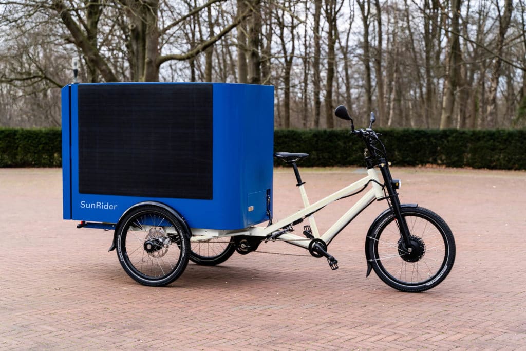 Cargo-E-Bike | E-Cargo | E-Lastenrad - Need The Globe SunRider solar cargo e bike