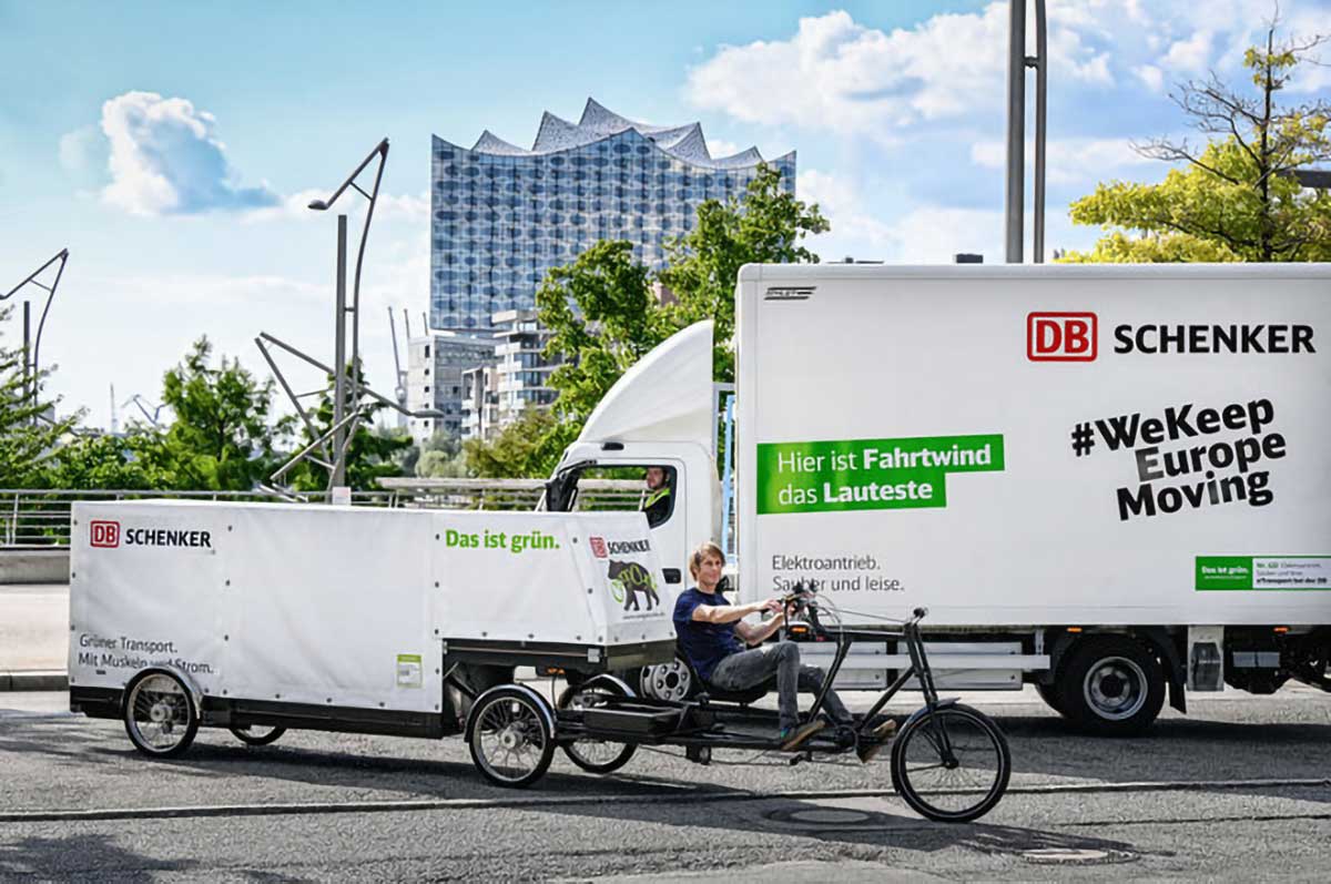 XXL-Cargobike DB Schenker - eBikeNews