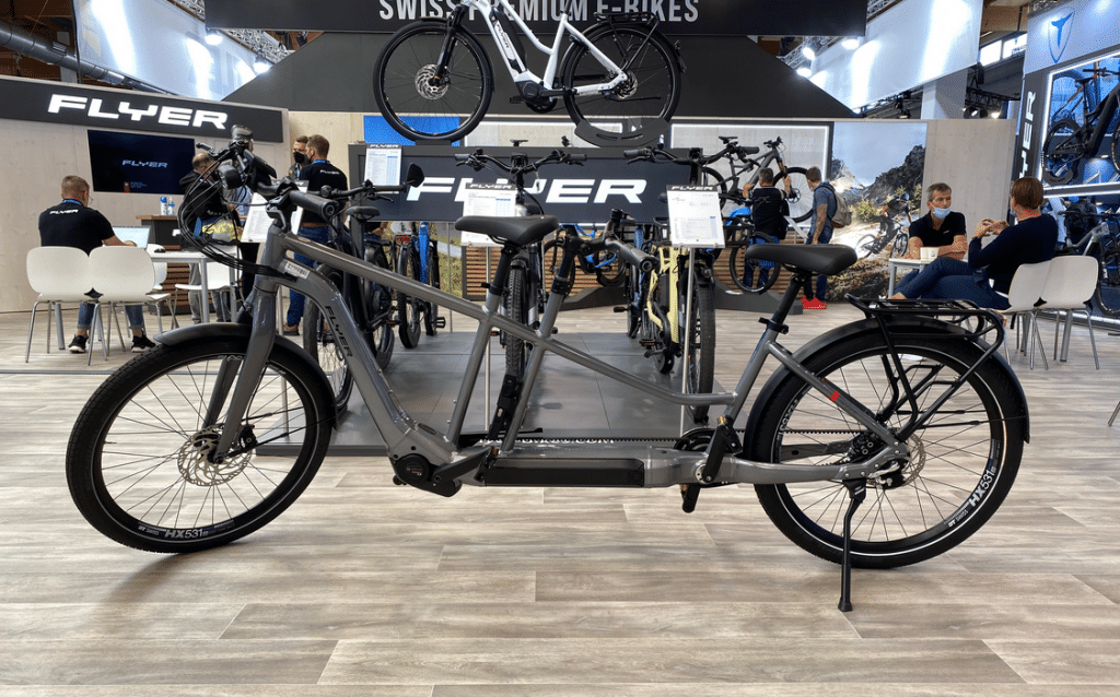 E-Tandem von Flyer auf der Eurobike - eBikeNews