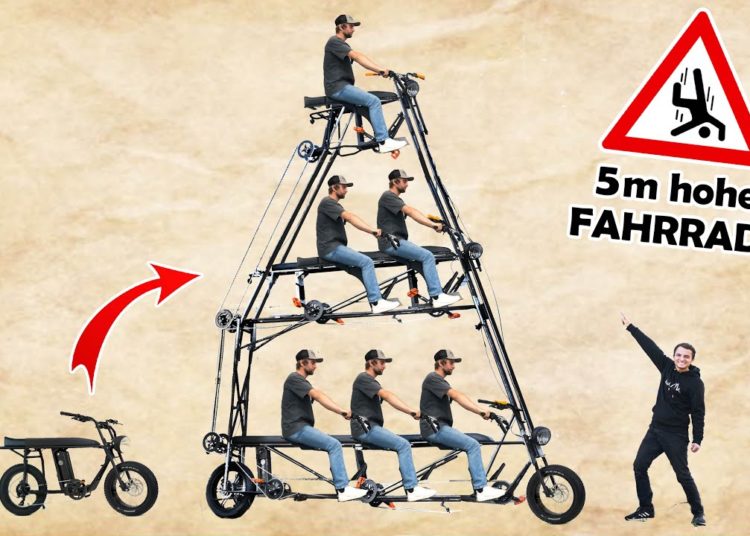 E-Fatbike | Urban Drivestyle | Urban E-Bike - urban drivestyle und real life guys bauen das laengste und hoechste e bike der welt