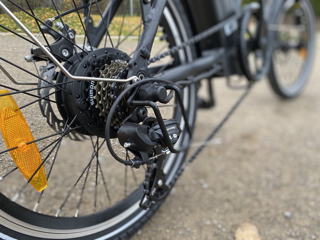Heckantrieb und Schaltwerk - NAKXUS 20F057 - eBikeNews