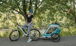 Kinderfahrradanhänger: Qeridoo Speedkid 1 & 2 bei Lidl zum Bestpreis