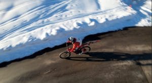Ski auf dem Fahrrad: Cyclite macht Skifahren zur Bikepacking-Sache