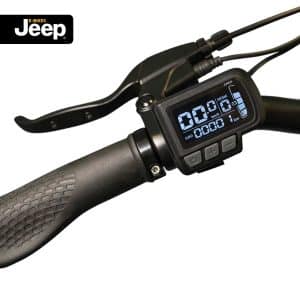 Aktionsberatung | E-Trekkingrad | günstig - Jeep Display